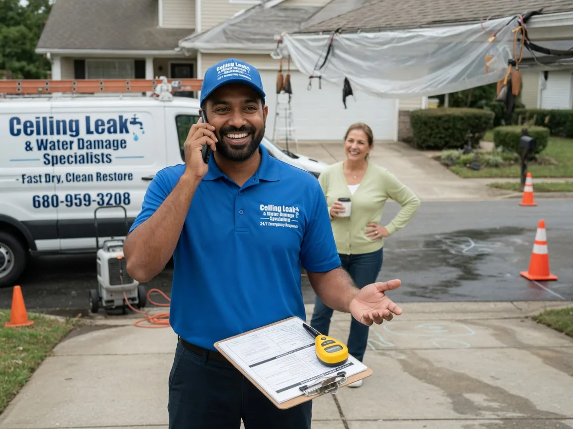 Ceiling Leak Cleanup Mcintosh, SD FAQs